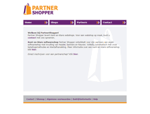 Tablet Screenshot of partnershopper.nl